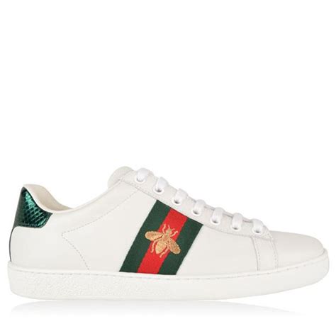 gucci mens bee trainers